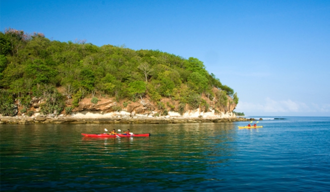 Kayaking in Lombok Island