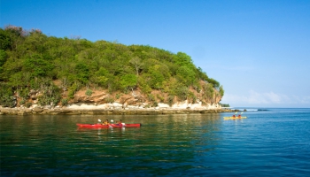 Kayaking in Lombok Island