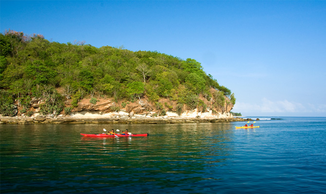 Kayaking in Lombok Island