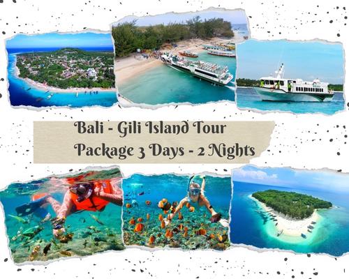 Bali - Gili Island Tour Package 3 Days - 2 Nights